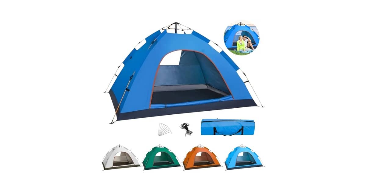 Qual Melhor Barraca de Camping Que Monta Sozinha (Automática)? 10 Opções