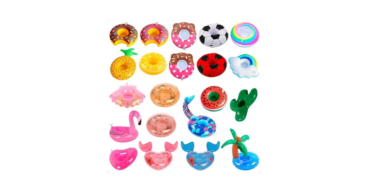Qual Melhor Boia Porta Copos Para Piscina? Festa!