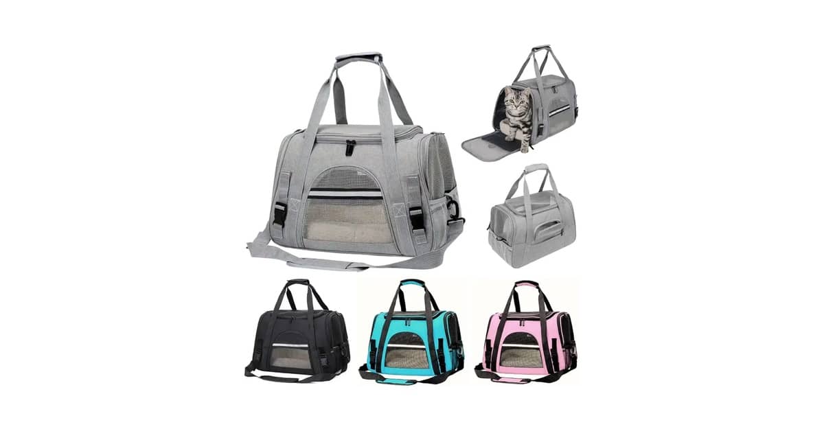 Qual Melhor Bolsa de Transporte Para Gato e Cachorro Para Viajar?