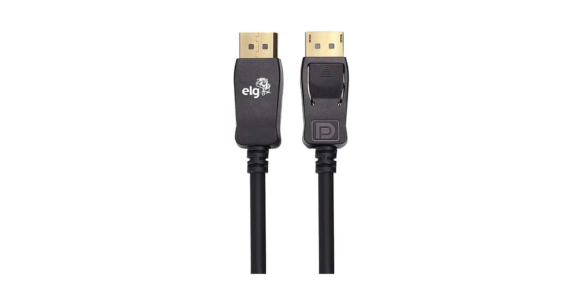 Qual Melhor Cabo Displayport Para Monitores 144Hz e 8K?