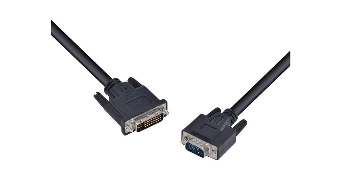 Qual Melhor Cabo Vga ou Dvi: Conexões Essenciais