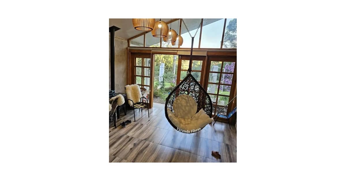 Qual Melhor Cadeira Suspensa Para Varanda? 10 Modelos