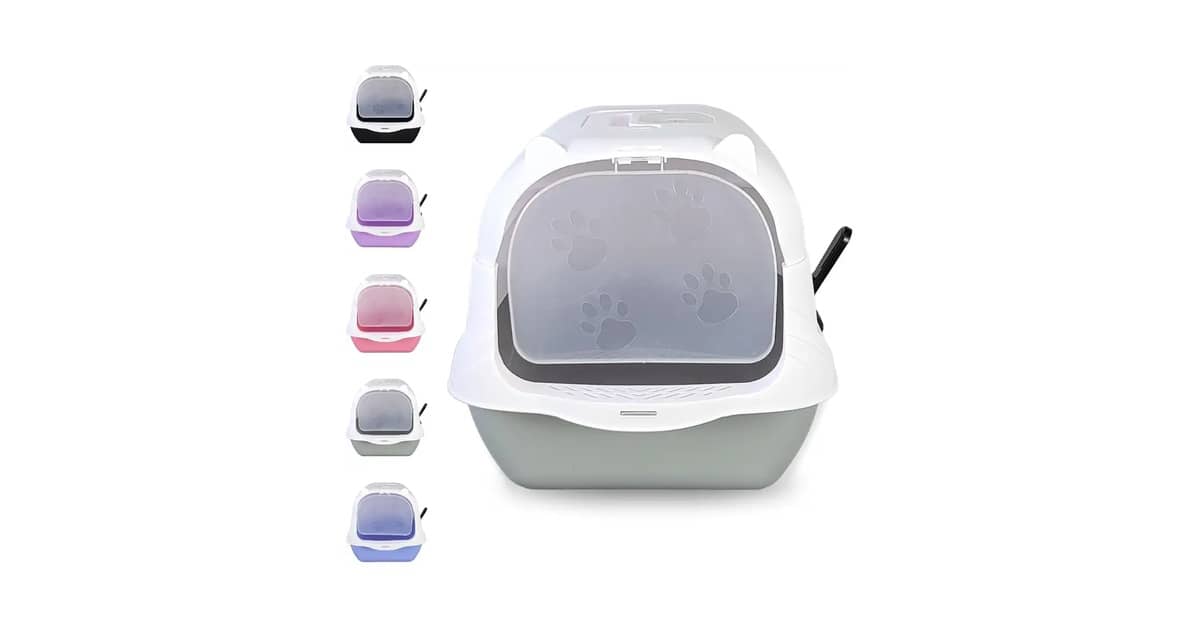Qual Melhor Caixa de Areia Fechada Para Gatos?