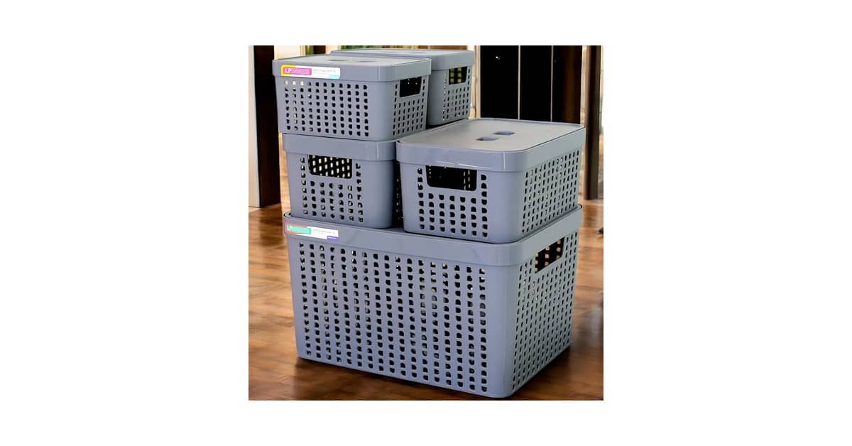 Qual Melhor Caixa Organizadora com Tampa Para Armários? Guia de Escolha