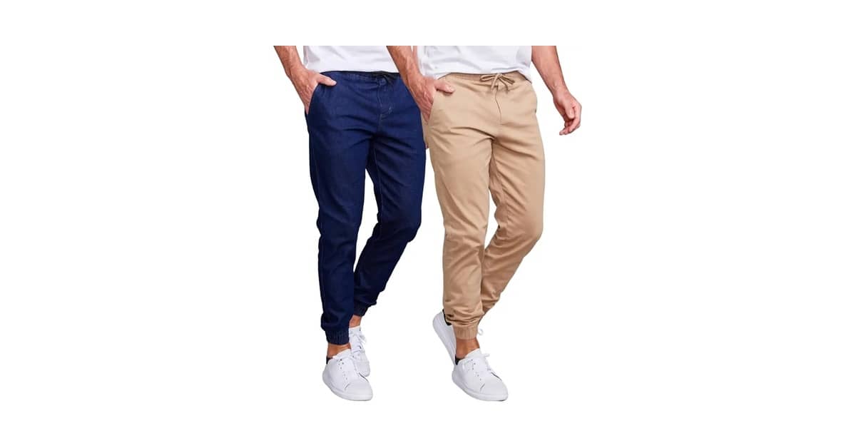 Qual Melhor Calca Jogger Masculina: Jeans ou Moletom?