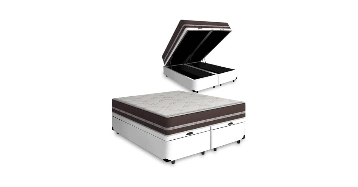 Qual Melhor Cama Box Queen? Molas, Espuma ou Baú