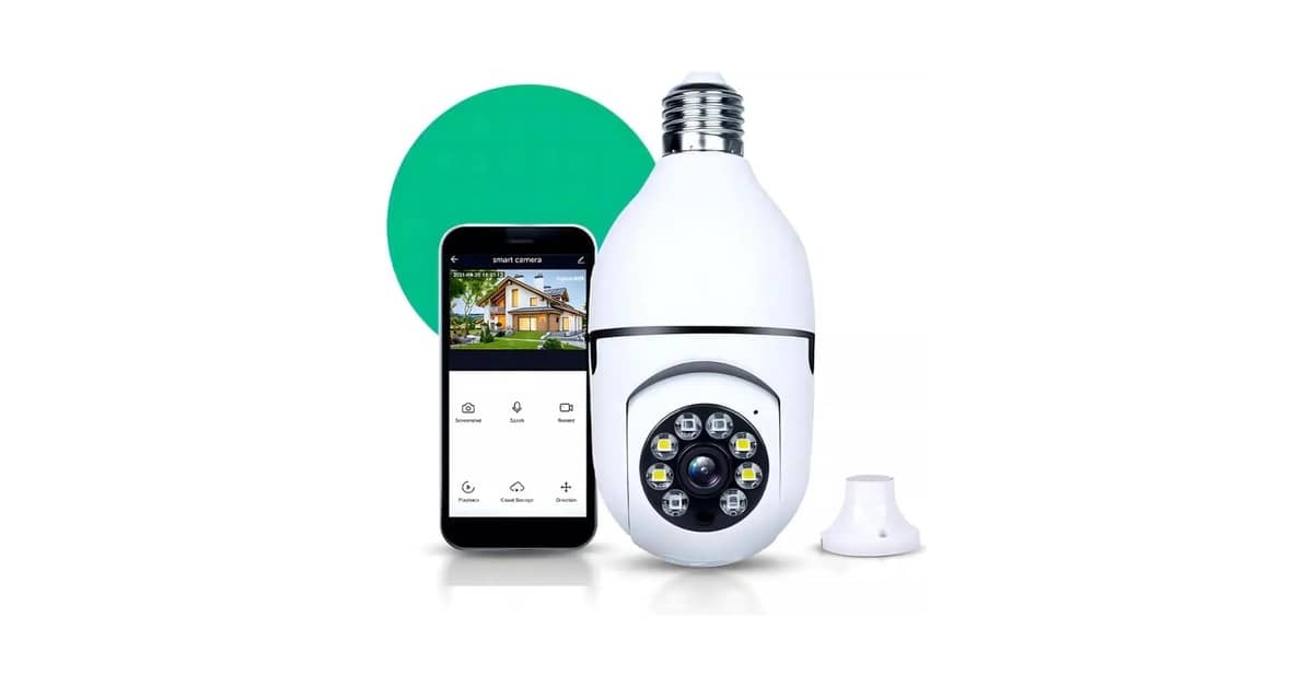 Qual Melhor Câmera Lâmpada? Análise 360°