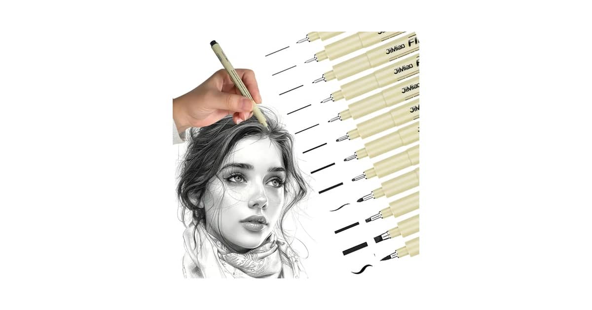 Qual Melhor Caneta Nanquim Para Desenho e Escrita?