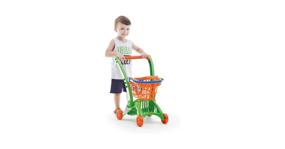 Qual Melhor Carrinho de Mercado Infantil? Top 10
