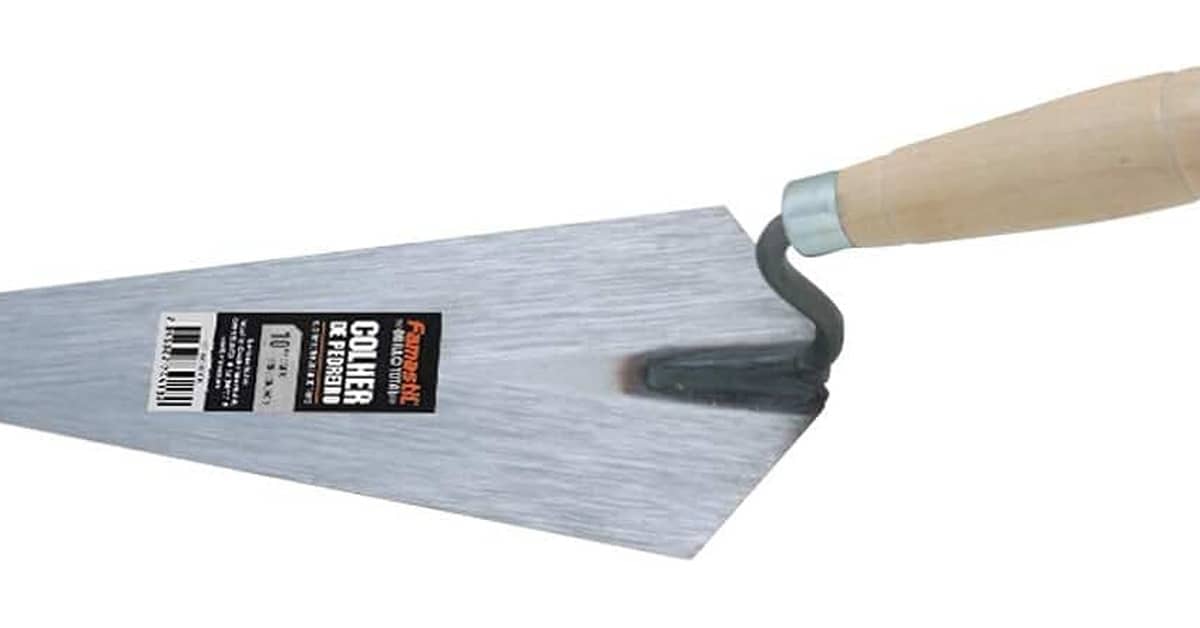 Qual Melhor Colher de Pedreiro: Reta ou Redonda?