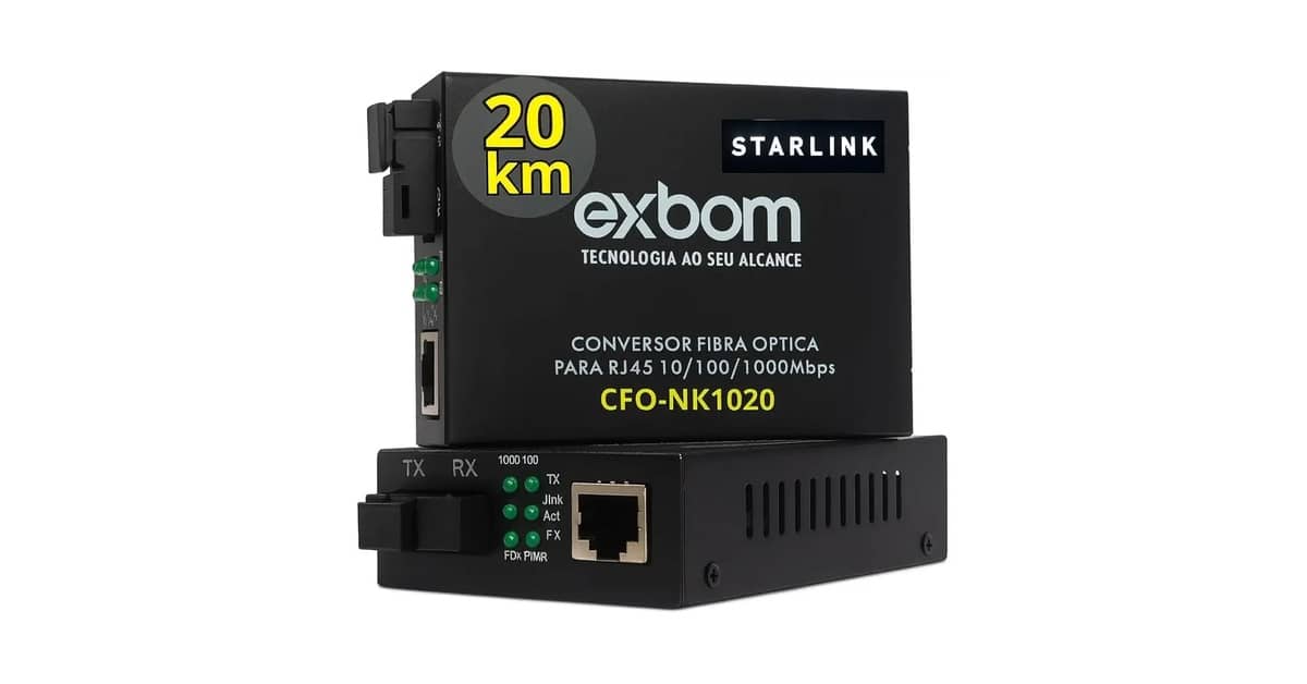 Qual Melhor Conversor de Midia: SFP, WDM ou Par Pronto?
