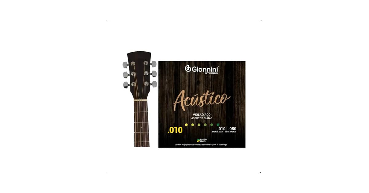 Qual Melhor Corda para Violao de Aco? Guia de Timbre
