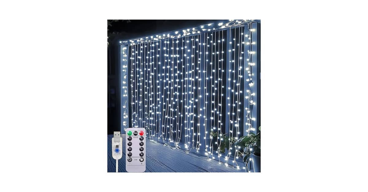 Qual Melhor Cortina de LED 500 lâmpadas? Análise