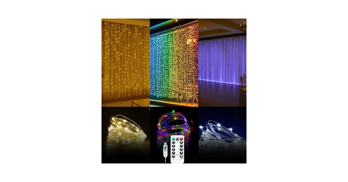 Qual Melhor Cortina de LED Para Decoração? Guia de Tipos