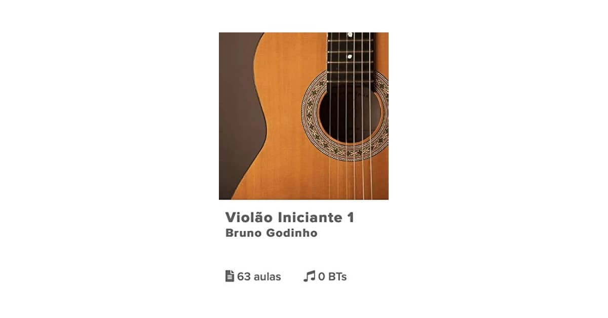 Qual Melhor Curso de Violao Online para Iniciantes?