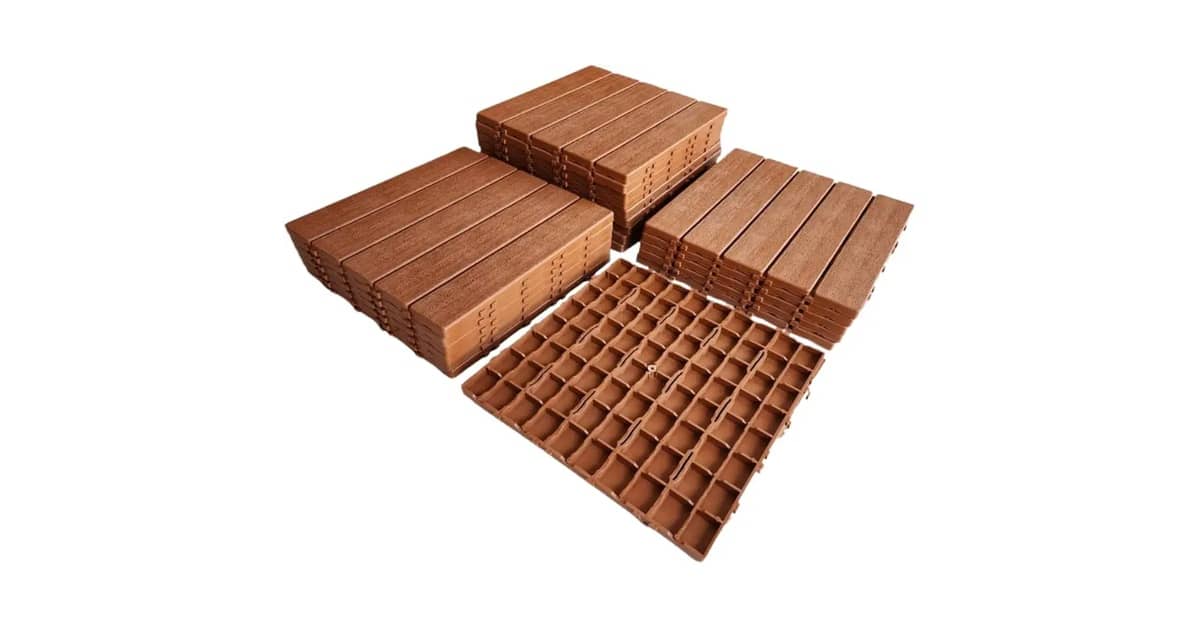 Qual Melhor Deck de Madeira Plástica: 10 Kits Modulares