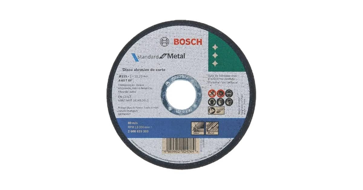 Qual Melhor Disco de Corte Para Metal e Inox?