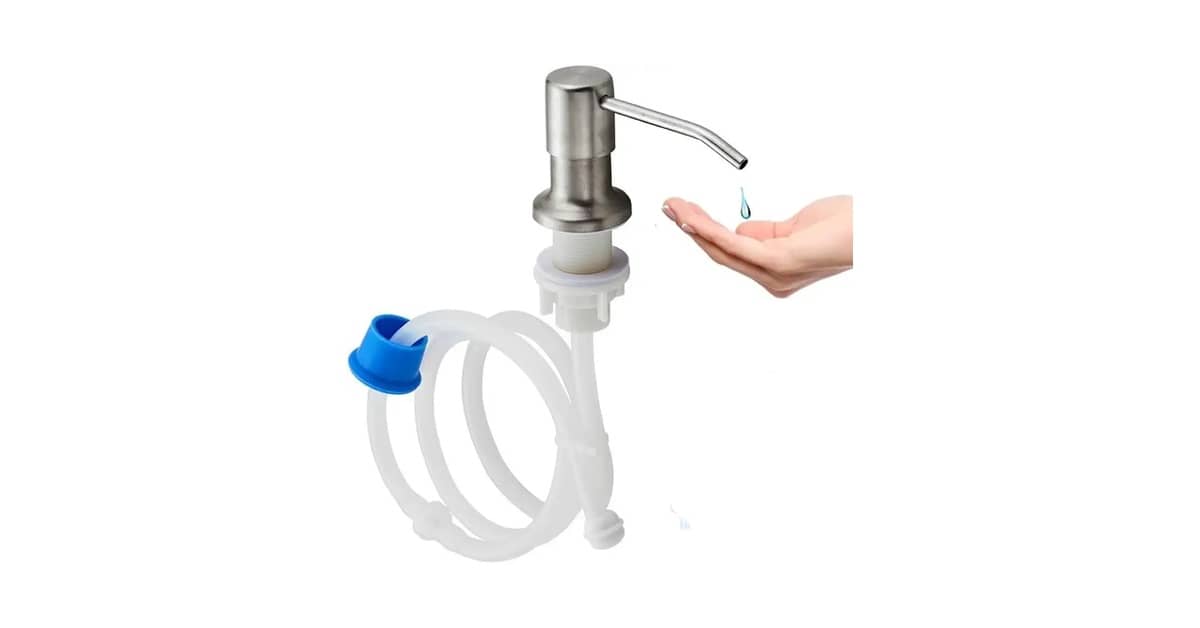 Qual Melhor Dispenser de Detergente Para Embutir na Pia? Guia de Compra