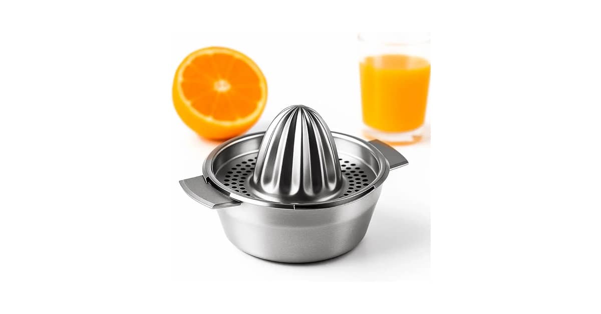 Qual Melhor Espremedor de Laranja Manual? 10 Análises