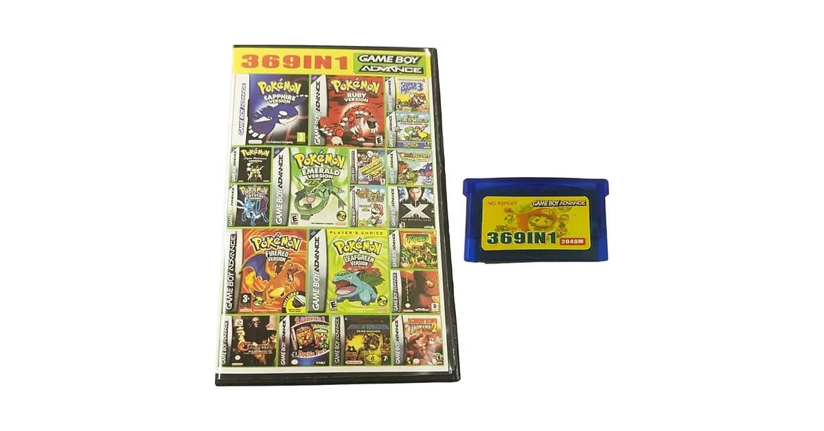 Qual Melhor Fita de Videogame (Cartucho) Para GBA?
