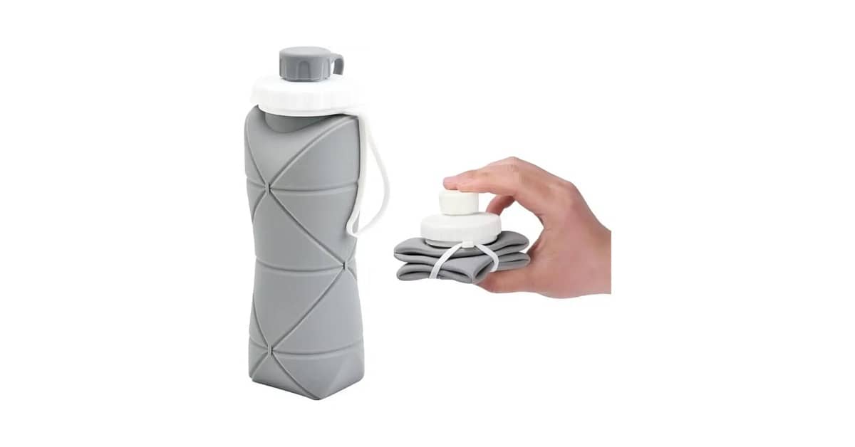 Qual Melhor Garrafa Retrátil? 8 Opções de Silicone