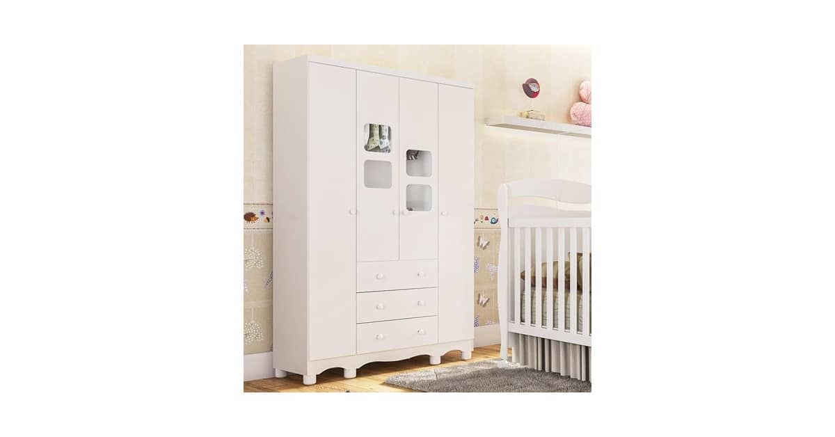 Qual Melhor Guarda Roupa Infantil? Do Bebê ao Kids