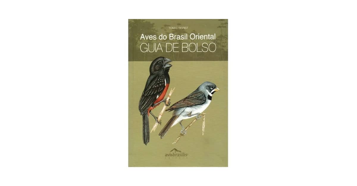 Qual Melhor Guia de Identificação de Aves do Brasil Para Cada Nível