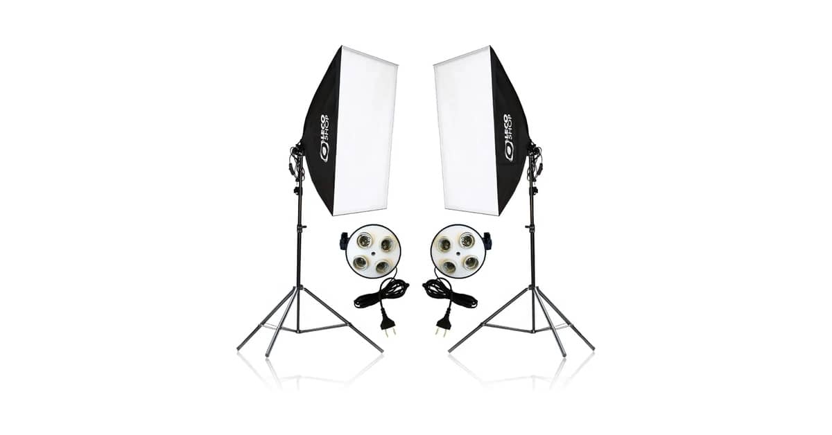 Qual Melhor Kit de Iluminação de Estúdio Para Iniciantes? Análise de 10 Kits
