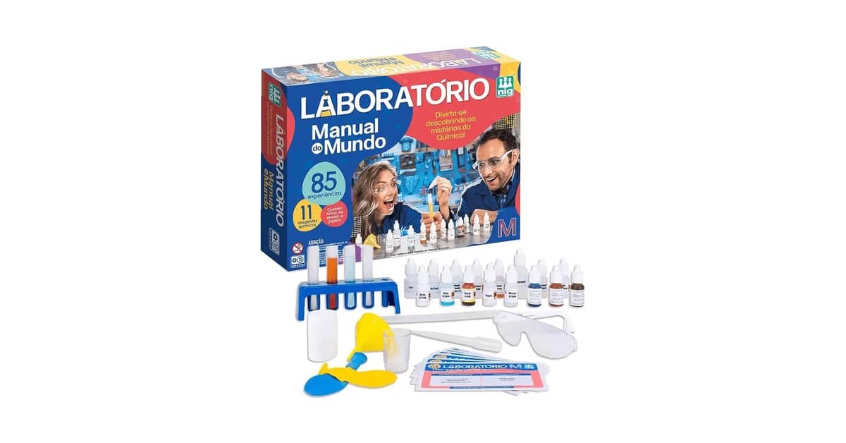 Qual Melhor Kit de Química Para Crianças? Como Escolher