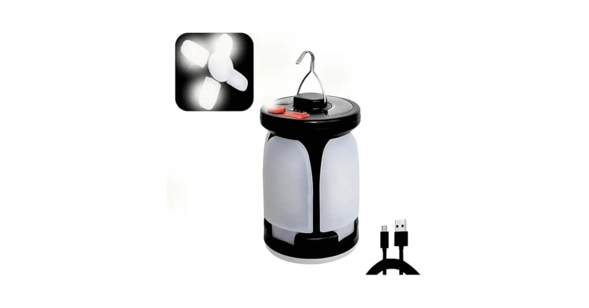 Qual Melhor Lampião a LED para Barraca? 10 Modelos
