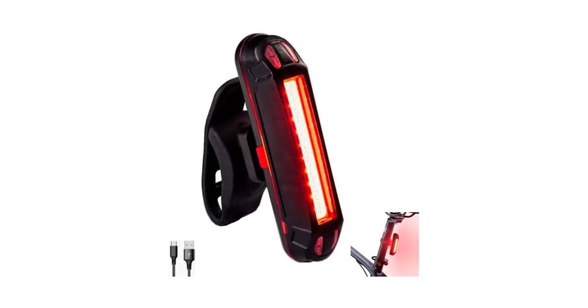 Qual Melhor Lanterna Traseira Para Bicicleta? Luz de Freio, Setas e Mais
