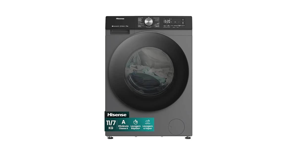 Qual Melhor Lava e Seca Com Função de Secagem a Vapor Para Desamarrotar? Análise de 9 Modelos