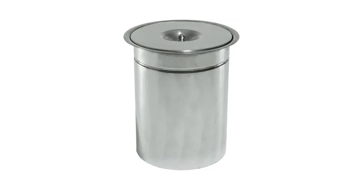 Qual Melhor Lixeira Embutida: Redonda ou Quadrada?