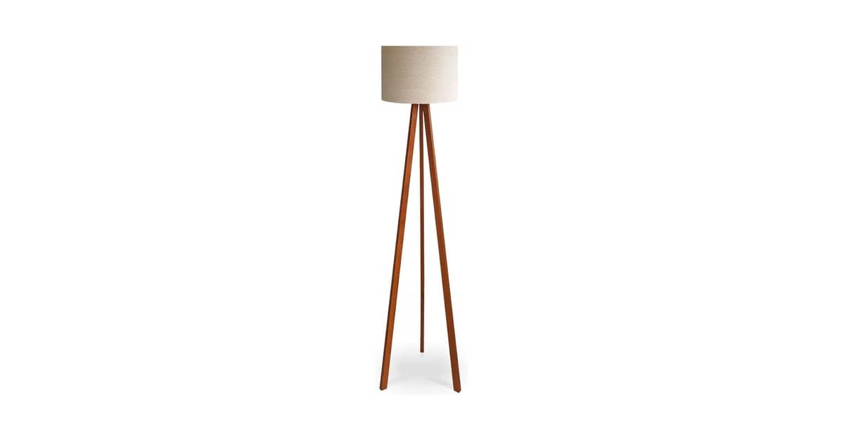 Qual Melhor Luminária de Chão com Cúpula de Tecido?