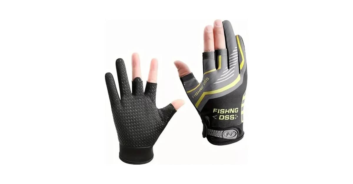 Qual Melhor Luva de Pesca Para Proteger as Mãos? Grip e Proteção UV