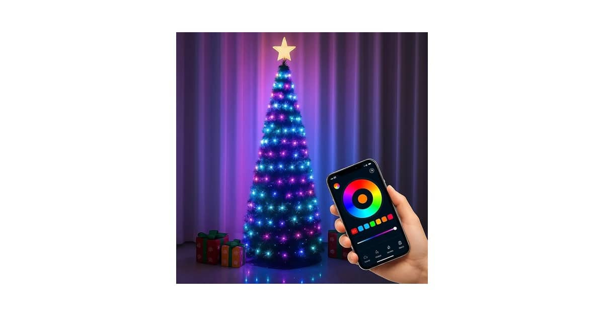 Qual Melhor Luzes de Natal para Árvore: Do LED ao Smart