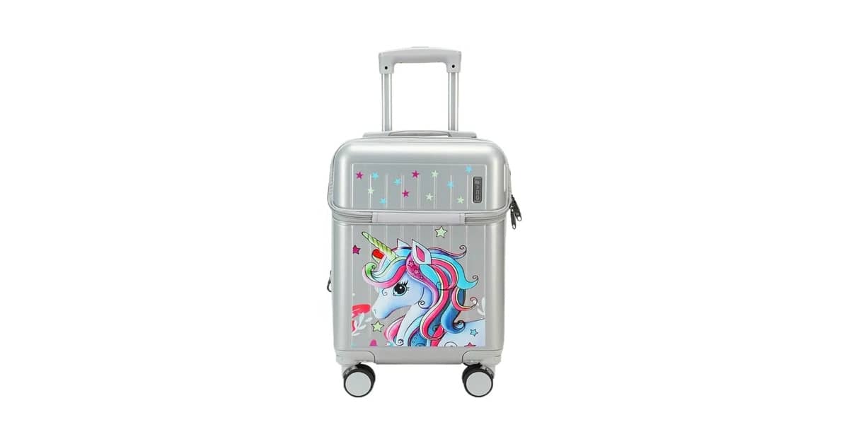 Qual Melhor Mala de Viagem com Desenhos Animados? Guia Para Pais