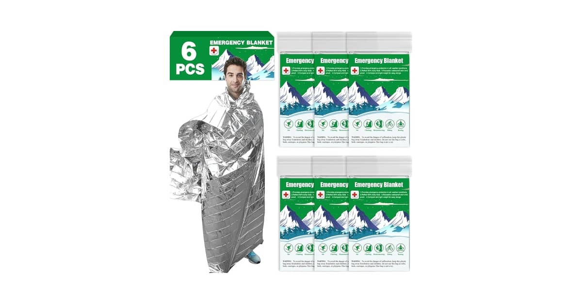 Qual Melhor Manta Térmica de Emergência (Cobertor Espacial)?