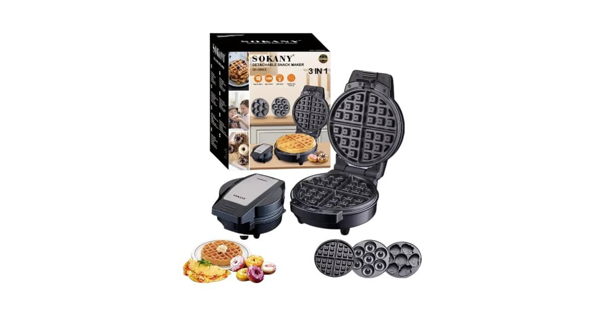 Qual Melhor Máquina de Waffle que Faz Waffle e Donuts?
