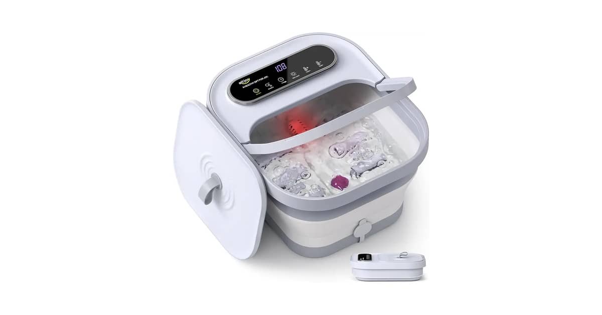 Qual Melhor Massageador de Pés com Aquecimento e Bolhas? Nosso Top 8