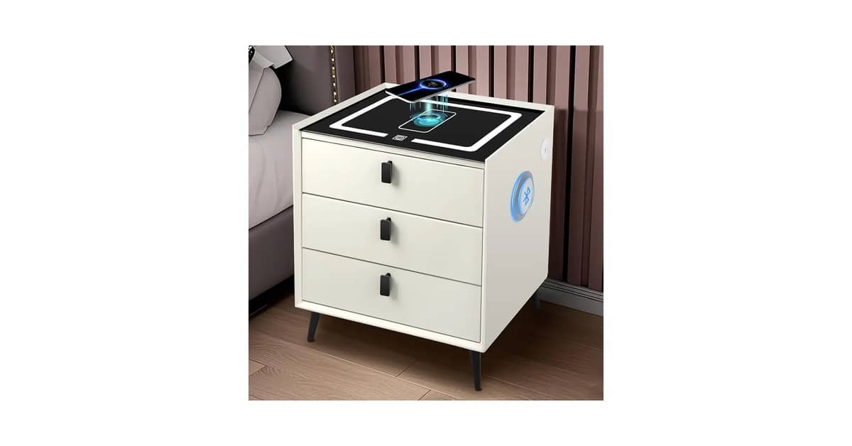 Qual Melhor Mesa de Cabeceira com Carregador por Indução: Guia Smart