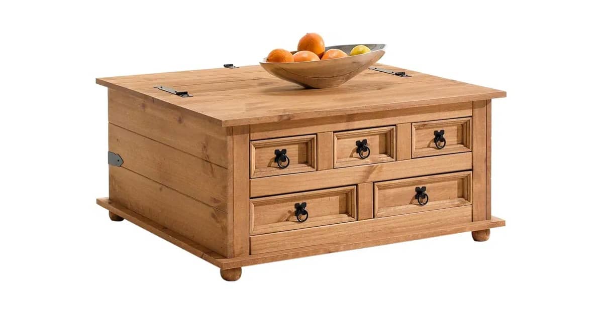 Qual Melhor Mesa de Centro com Baú: 5 Modelos Práticos