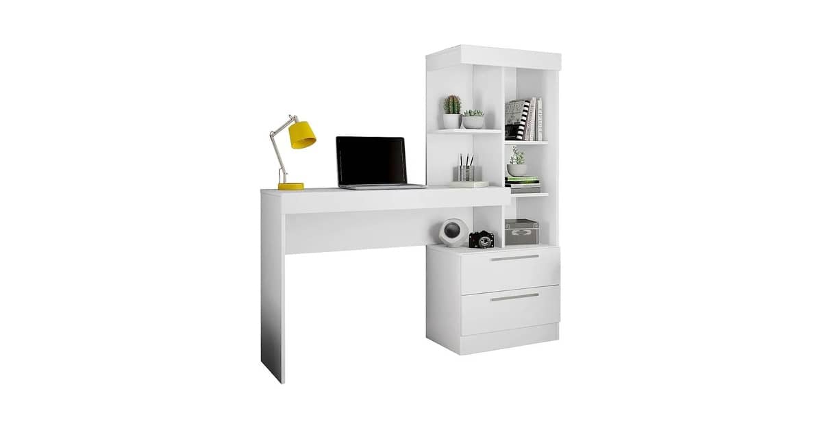 Qual Melhor Mesa de Computador Com Estante Para Otimizar Espaço?