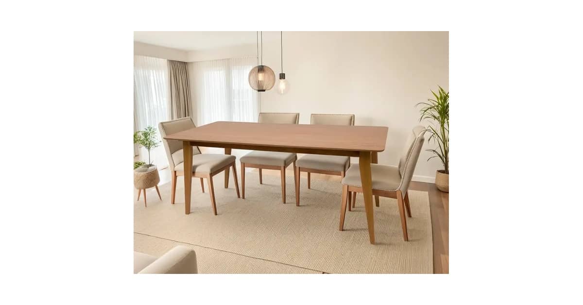 Qual Melhor Mesa de Jantar de Madeira Maciça? O Guia