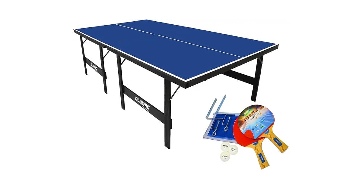 Qual Melhor Mesa de Ping Pong? Análise de 8 Modelos