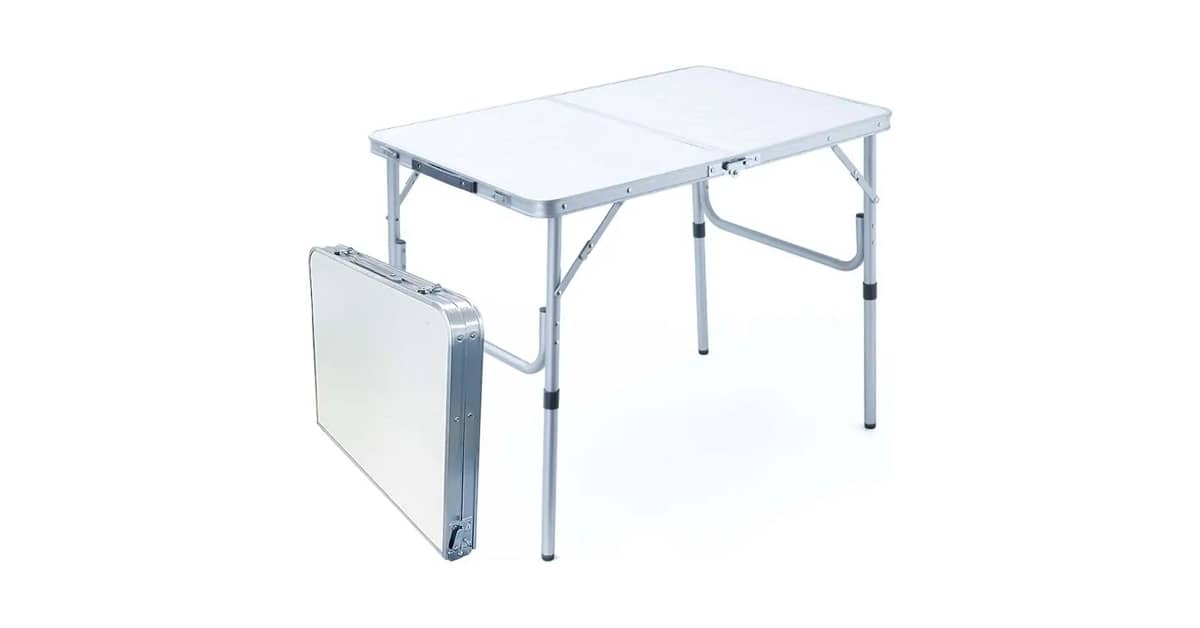 Qual Melhor Mesa Dobrável para Feira que Vira Maleta