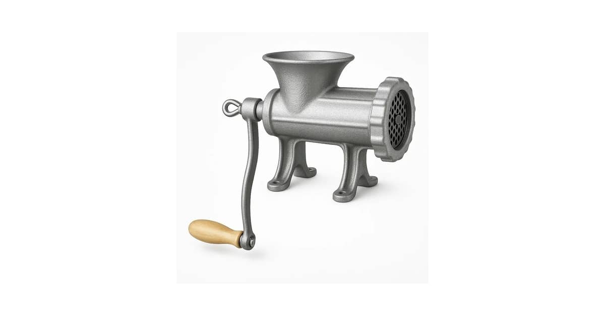 Qual Melhor Moedor de Carne Manual Para Hambúrguer?