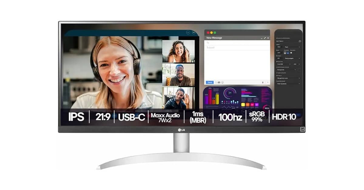 Qual Melhor Monitor Ultrawide Para Trabalhar: 10 Opções