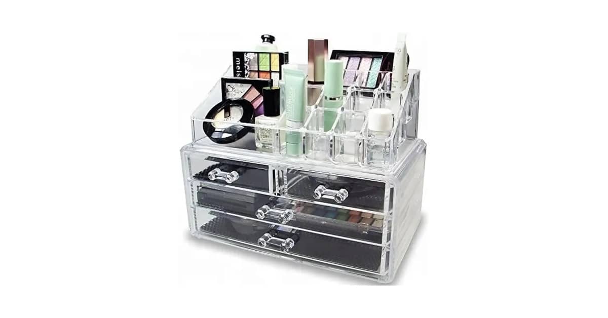 Qual Melhor Organizador de Maquiagem de Acrílico Com Gavetas? Top 10