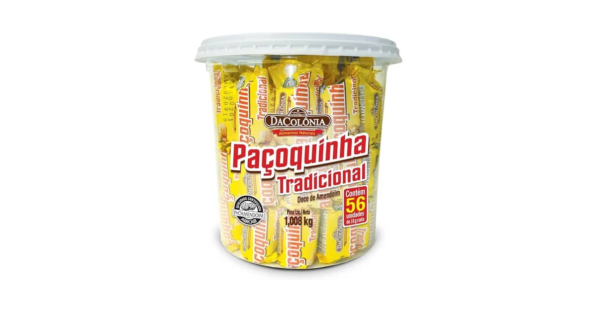 Qual Melhor Pacoca: Rolha, Quadrada ou Zero Açúcar?